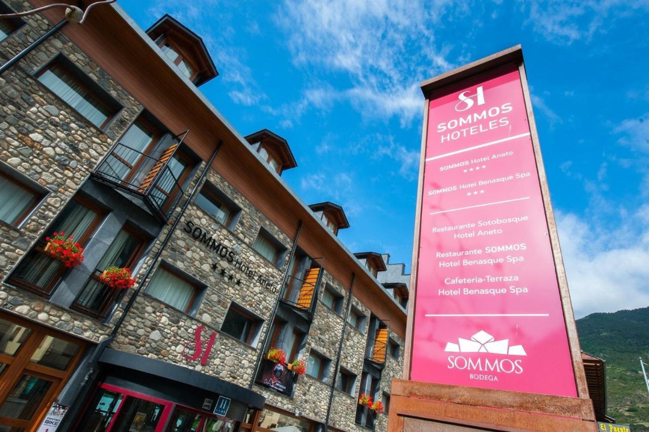 Sommos Hotel Aneto Benasque Eksteriør billede